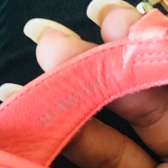 Cole haan woman’s orange wedges sandals size 7B - Picture 5 of 8